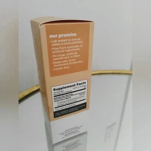 DOSEOLOGY ACTIVE Mushroom Supplement Rhodiola Cordyceps 100 MIL Dropper NWT - Picture 5 of 7